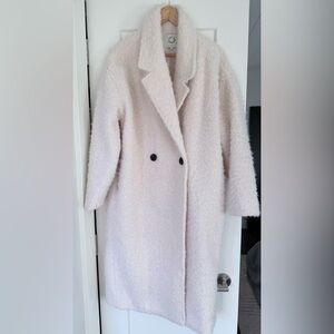 Cozy Blush Pink Teddy Coat